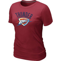 NBA Oklahoma City Thunder Big Tall Primary Logo  Women T-Shirt (9)