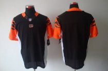 Nike Bengals Blank Black Team Color Stitched NFL Elite Jersey