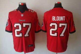 Nike Buccaneers -27 LeGarrette Blount Red Team Color Stitched NFL Limited Jersey