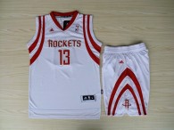 NBA Houston Rockets -13 Harden Suit-white
