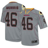 Nike Redskins -46 Alfred Morris Lights Out Grey Stitched NFL Elite Jersey