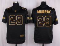 Nike Philadelphia Eagles -29 DeMarco Murray Black Stitched NFL Elite Pro Line Gold Collection Jersey