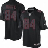 Nike Falcons 84 Roddy White Black Stitched NFL Impact Limited Jersey