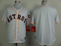 Houston Astros Blank White Cool Base Stitched MLB Jersey