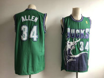 Milwaukee Bucks #34 Allen NBA Jersey