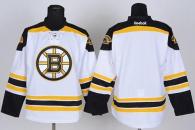 Boston Bruins Blank White Stitched NHL Jersey