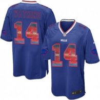 Nike Bills -14 Sammy Watkins Royal Blue Team Color Stitched NFL Limited Strobe Jersey
