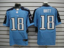 Nike Titans -18 Kenny Britt Light Blue Team Color Stitched NFL Elite Jersey