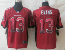 New Nike Tampa Bay Buccaneers 13 Evans Drift Fashion Red Elite Jerseys