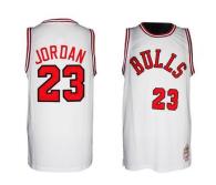 Chicago Bulls -23 Michael Jordan White 1984-1985 Hardwood Classics Stitched NBA Jersey