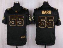 Nike Minnesota Vikings -55 Anthony Barr Black Stitched NFL Elite Pro Line Gold Collection Jersey