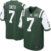 2012 NEW NFL New York Jets 7 Geno Smith Green Jerseys(Game)