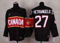 Olympic 2014 CA 27 Alex Pietrangelo Black Stitched NHL Jersey