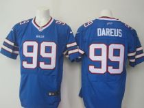 Nike Bills -99 Marcell Dareus Royal Blue Team Color Men's Stitched NFL Elite Jersey