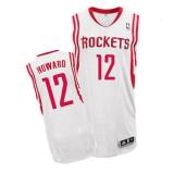 Revolution 30 Houston Rockets -12 Dwight Howard White Home Stitched NBA Jersey