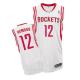 Revolution 30 Houston Rockets -12 Dwight Howard White Home Stitched NBA Jersey