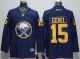 Buffalo Sabres -15 Jack Eichel Navy Blue Denim Stitched NHL Jersey