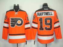 Philadelphia Flyers -19 Scott Hartnell Orange Official 2012 Winter Classic Stitched NHL Jersey