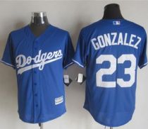 Los Angeles Dodgers -23 Adrian Gonzalez Blue New Cool Base Stitched MLB Jersey