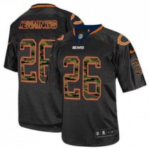 Nike Bears -26 Tim Jennings Black Stitched NFL Elite Camo Fashion Jersey