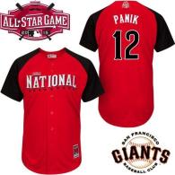 San Francisco Giants #12 Joe Panik Red 2015 All-Star National League Stitched MLB jerseys
