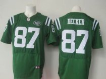 Nike New York Jets -87 Eric Decker Green Stitched NFL Elite Rush Jersey