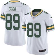Nike Packers -89 Jared Cook White Stitched NFL Color Rush Limited Jersey