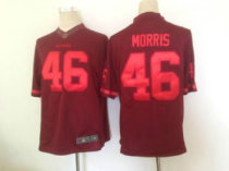 NEW Washington Redskins 46 Alfred Morris Red Drenched Limited NFL Jerseys