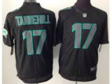 NEW Miami Dolphins -17 Ryan Tannehill Black Impact Lmited NFL Jerseys