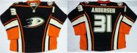 Anaheim Ducks -31 Frederik Andersen Black Home Stitched NHL Jersey