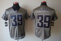 Nike Dallas Cowboys #39 Brandon Carr Grey Shadow Men's Stitched NFL Elite Jersey