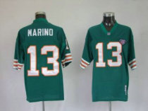 Mitchell and Ness Dolphins 1984 Dan Marino -13 Green Stitched Team Color NFL Jersey