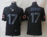New Nike Chicago Bears 17 Jeffery Impact Limited Black Jersey