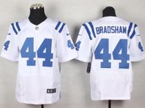 Nike Indianapolis Colts #44 Ahmad Bradshaw White Men's Stitched NFL Elite Jersey