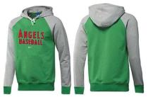 Los Angeles Angels Pullover Hoodie Green Grey