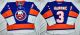 New York Islanders -3 Travis Hamonic Baby Blue Home Stitched NHL Jersey