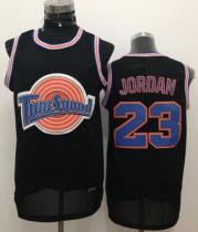 Chicago Bulls -23 Michael Jordan Black Tune Squad Stitched NBA Jersey