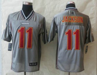 2014 New Nike Washington RedSkins -11 DeSean Jackson Grey Vapor Elite Jerseys