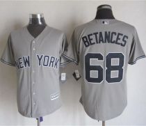 New York Yankees -68 Dellin Betances Grey New Cool Base Stitched MLB Jersey