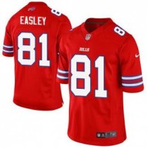Nike Buffalo Bills -81 Marcus Easley Red Stitched NFL Elite Rush Jersey