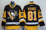 Pittsburgh Penguins -81 Phil Kessel Black Alternate Stitched NHL Jersey