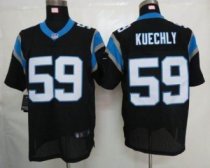 Nike Carolina Panthers -59 Luke Kuechly Black Team Color Stitched NFL Elite Jersey