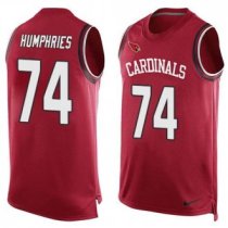Nike Arizona Cardinals -74 DJ Humphries Red Team Color Men's Stitched NFL Limited Tank Top Jersey