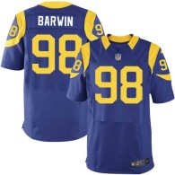 Nike Rams -98 Connor Barwin Royal Blue Alternate Stitched NFL Elite Jersey