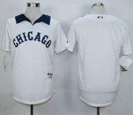 Chicago White Sox Blank White 1976 Turn Back The Clock Stitched MLB Jersey