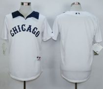 Chicago White Sox Blank White 1976 Turn Back The Clock Stitched MLB Jersey
