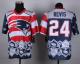 Nike New England Patriots -24 Darrelle Revis Navy Blue Mens Stitched NFL Elite Noble Fashion Jersey