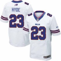 Nike Bills -23 Micah Hyde White Stitched NFL New Elite Jersey