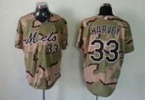 New York Mets -33 Matt Harvey Camo Commemorative Military Day Cool Base Stitched MLB Jersey