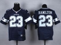 Nike Dallas Cowboys #23 Jakar Hamilton Navy Blue Team Color Men's Stitched NFL Elite Jersey